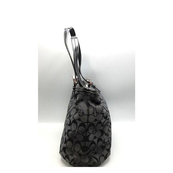 Coach Soho Signature Logo Tote Shopper Shoulder Bag Vintage - Picture 4 of 12